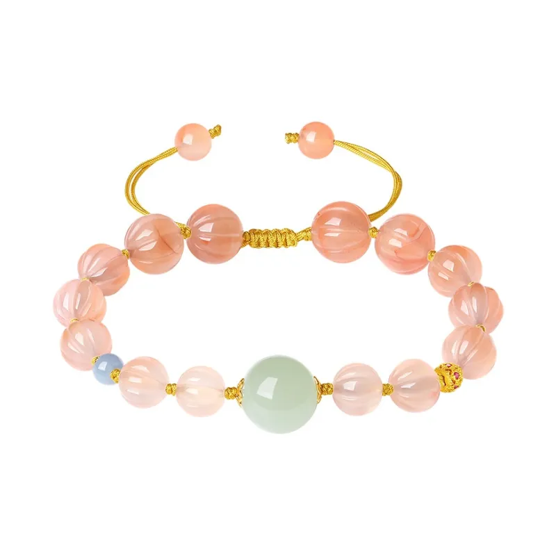 ALLOVE Southern Red Agate Bracelets Women's-0