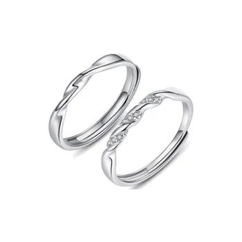 Jinghua Record Alloy Rings Unisex