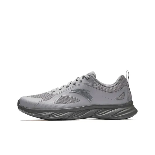 CHAOJIANTA Slip Resistant Breathable Cushioning Low Top Casual Running Shoes Men's Pigeon Gray