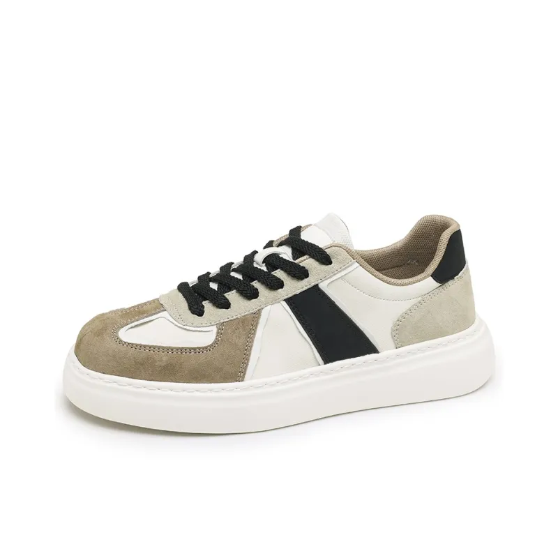 X-ZONE Wear-Resistant Lightweight And Balanced Low-Top Skateboard Shoes Men's-6