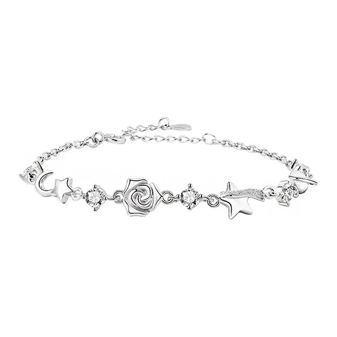 AWD S925 Silver Bracelets Women's-0