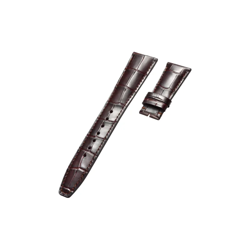 MILANQIAN M&Q IWC Compatibility Watch Band 190mm Cowhide Leather Material-2