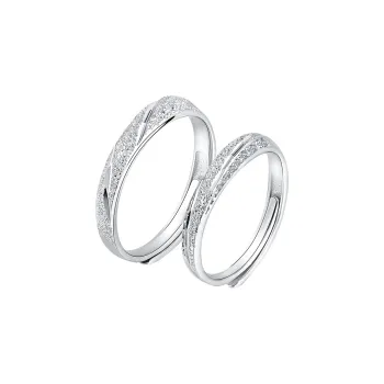 SINO GEM S925 Silver Rings Unisex