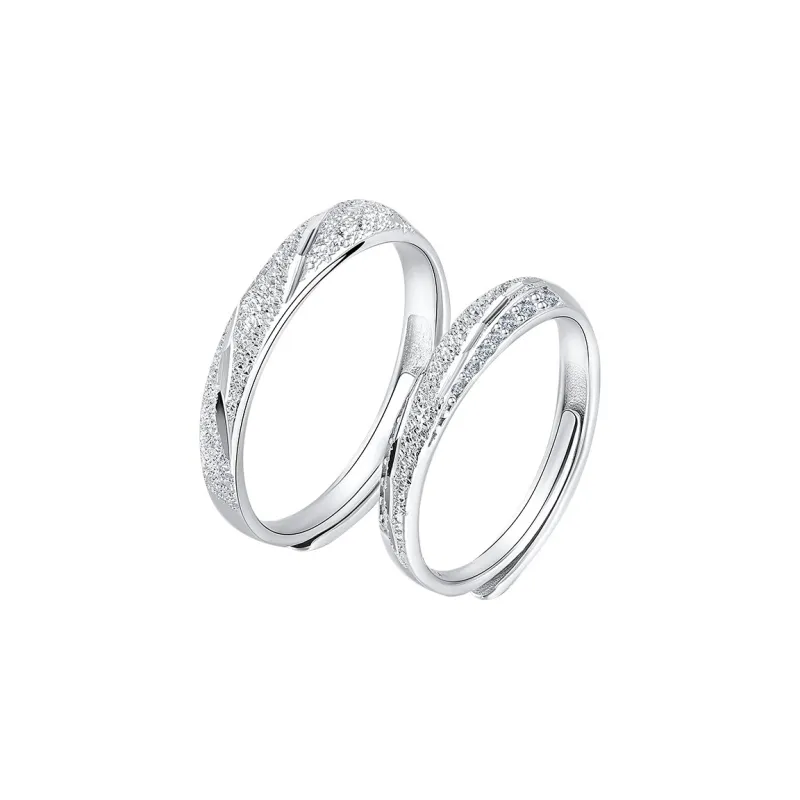 SINO GEM S925 Silver Rings Unisex-0