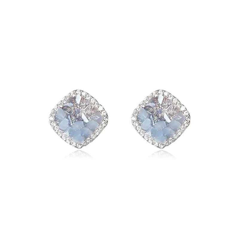 SHEEHHYY Alloy Stud Earrings Unisex-3