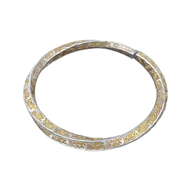 AITAO 999 Fine Silver Bangles Women's-0