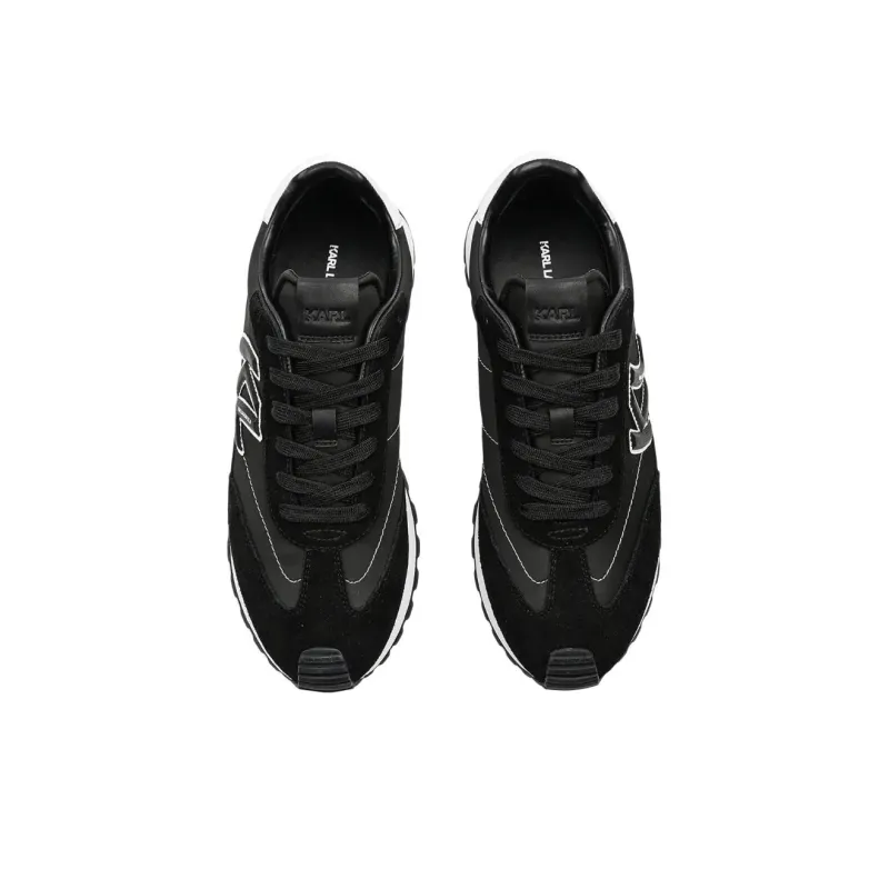 KARL LAGERFELD Kairo Low Top Casual Shoes Men's Black-3