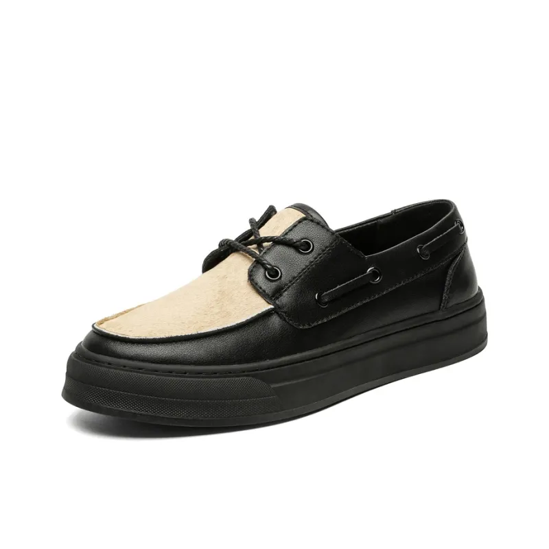 MODENGPAN Men's Casual Shoes Men Low Top-5