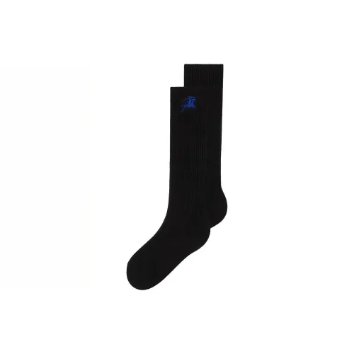Burberry FW23 Knee-High Socks Men's 1 Pack Black
