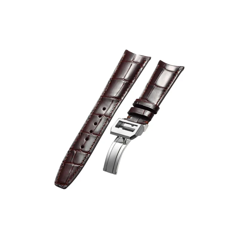 MILANQIAN M&Q Watch Bands Iwc Universal Compatibility 190mm Cowhide Leather Material Unisex-8