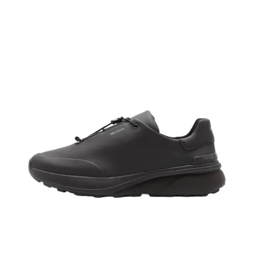 DESCENTE VERTHER RA Anti-Slip Wear-Resistant Low-Top Casual Shoes Men's Black