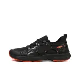 Black Orange Men's Shoes
