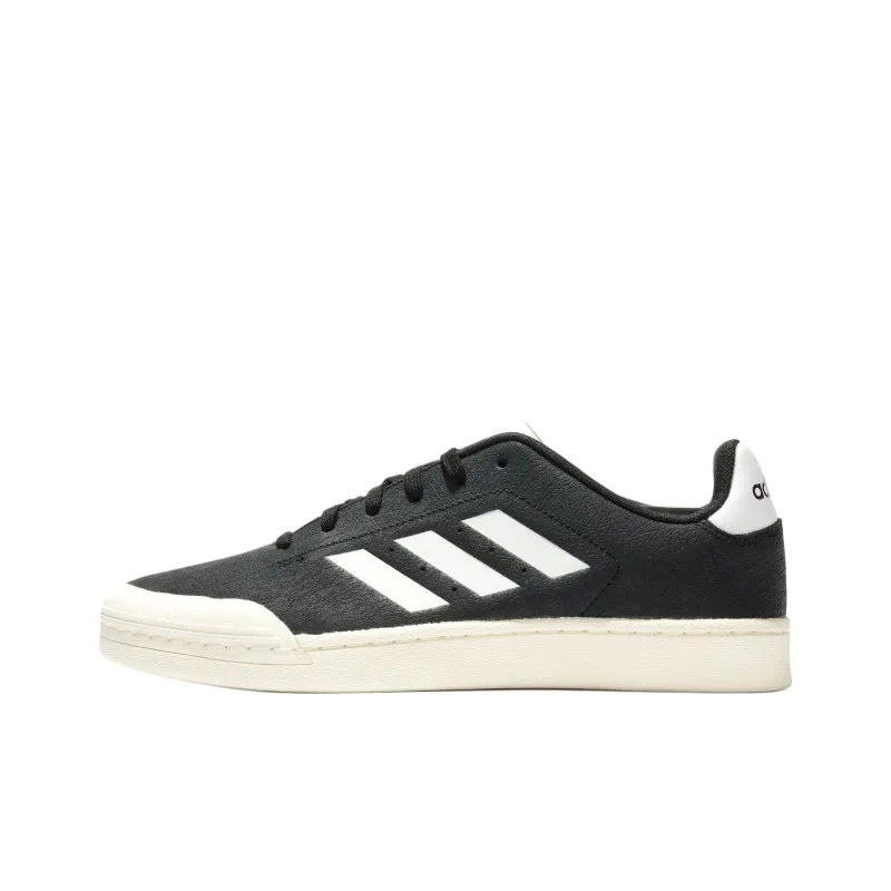 Adidas Neo Anti Slip Wear Resistant Low Top Skateboard Shoes Unisex Black-0