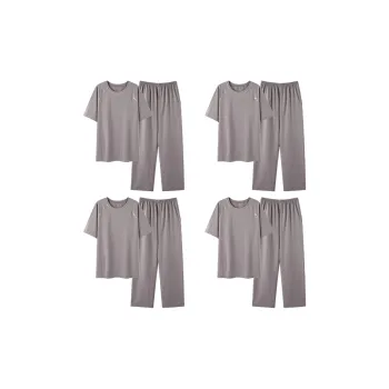 Lanza Pajama Set Men's 4 Sets Image Color