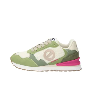 NO NAME Anti Slip Wear Resistant Low Top Running Shoes Women's Green White