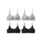 4 Pack (2 Gray+2 Black)