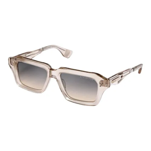 DITA Titanium Aviator Sunglasses Unisex White