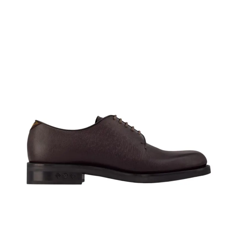 LOUIS VUITTON Fle Dress Shoes Men's Russet-1