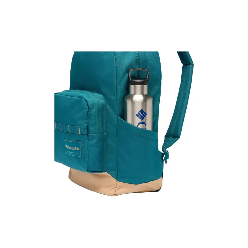 Columbia Polyester Backpack Unisex River Blue & Canoe-3
