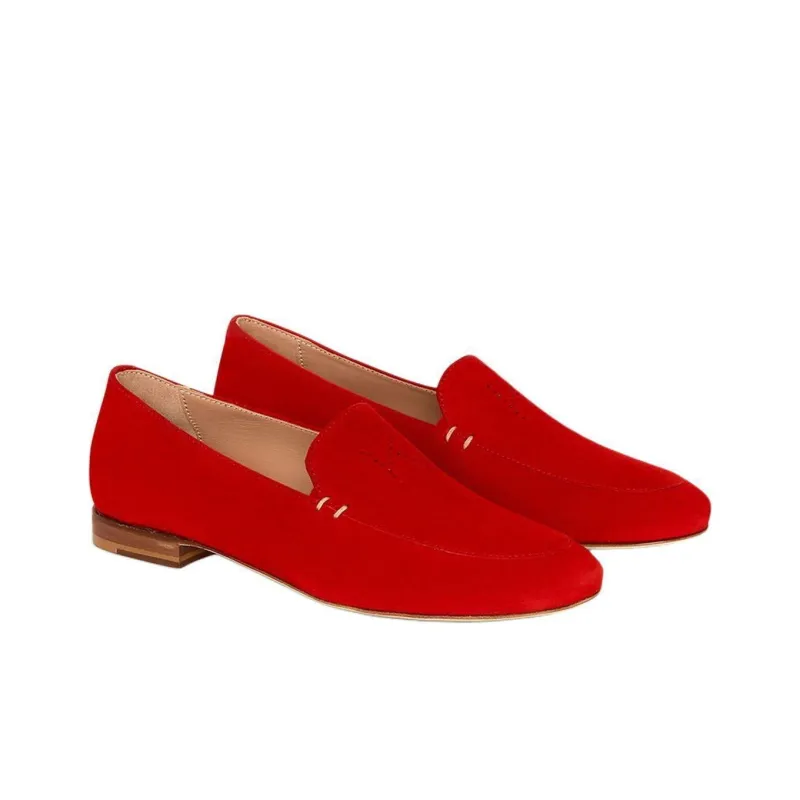 KITON Loafers Women's Red-2