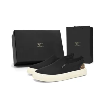 SEPTWOLVES Low-Top Canvas Shoes Men's Black
