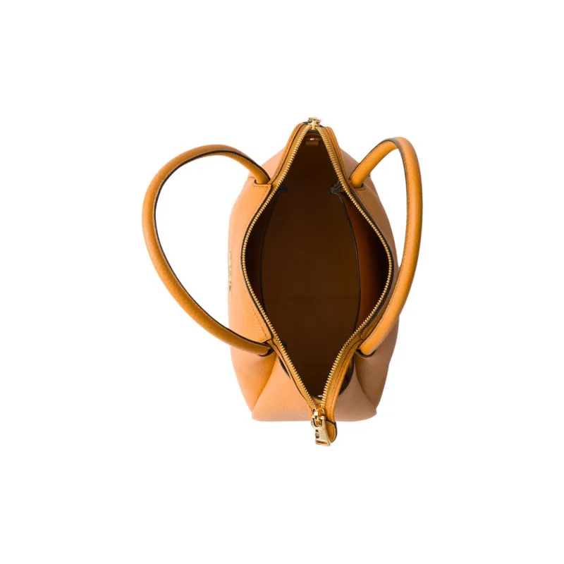 PRADA Calfskin Handbag Women's Amber-4