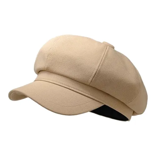 FREE RABBITⅡ Literary Vintage Painter Beret Newsboy Cap Face Framing Small Beret Unisex