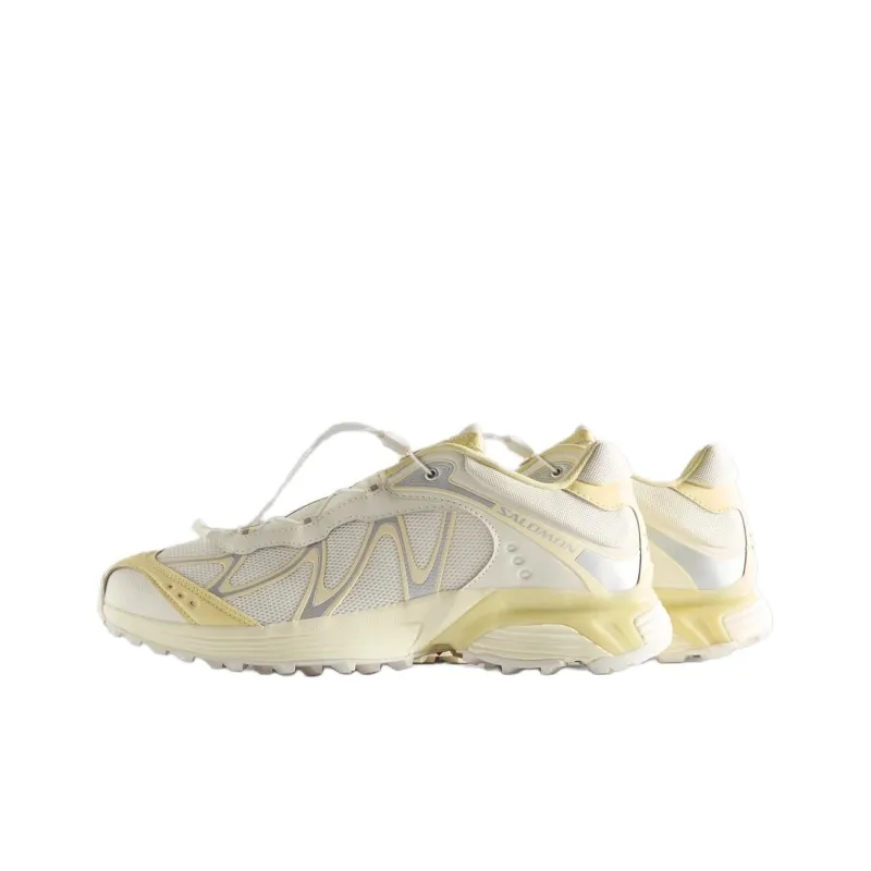 KITH x SALOMON XT-WHISPER Anti-Slip Wear-Resistant Low-Top Running Shoes Unisex Vanilla White-2