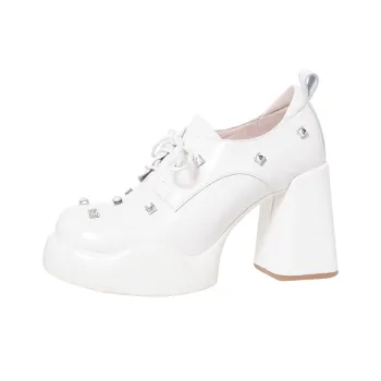 Su Yanjiao Chunky Heel High Heels Women's