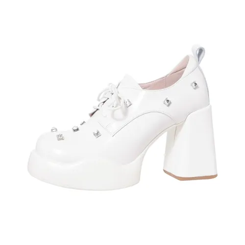 Su Yanjiao Chunky Heel High Heels Women's