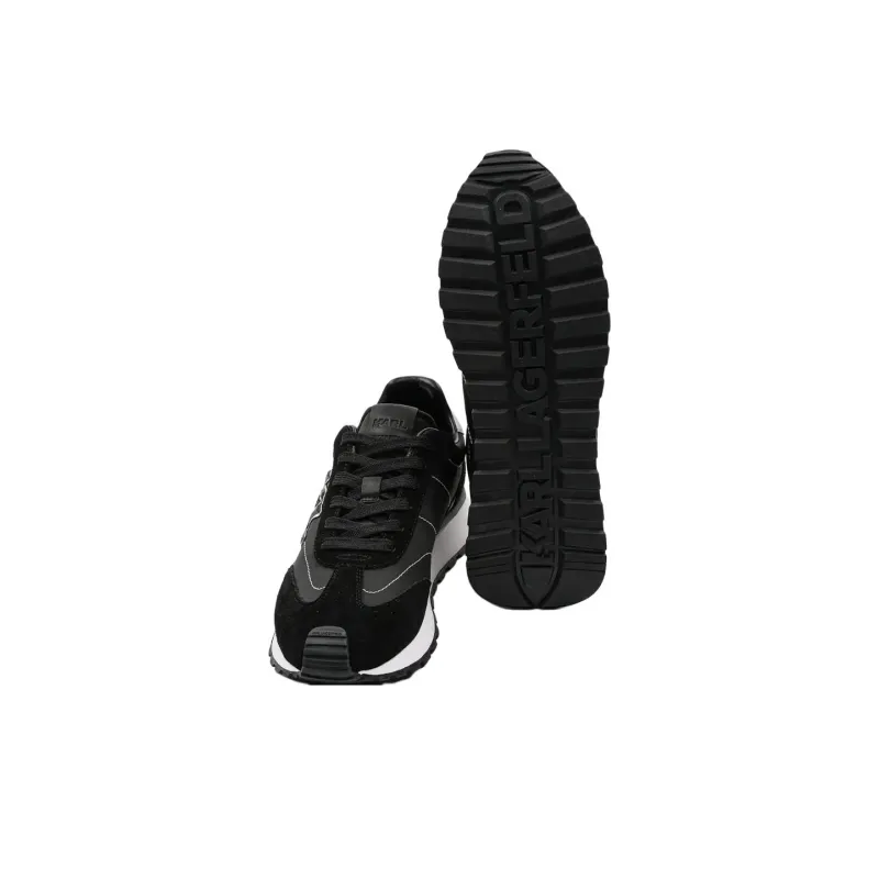 KARL LAGERFELD Kairo Low Top Casual Shoes Men's Black-4