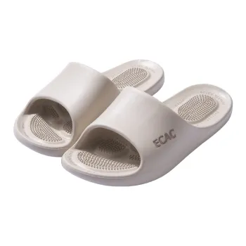 ECAC Men's Massage Slippers For Home Sole Massage Bathroom Bathing Slip Resistant Foot Therapy Couple Summer Women's