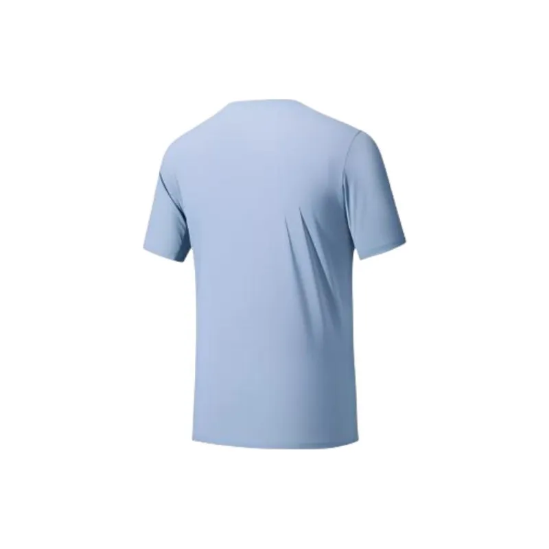 Anta Champion All Weather Series T Shirt Men's Ice Peak Blue-1