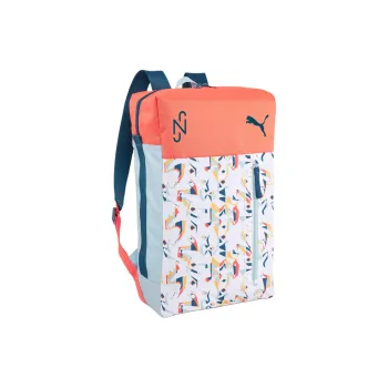 PUMA NEYMAR JR Collaboration Polyester Backpack Regular Unisex 1White & Orange