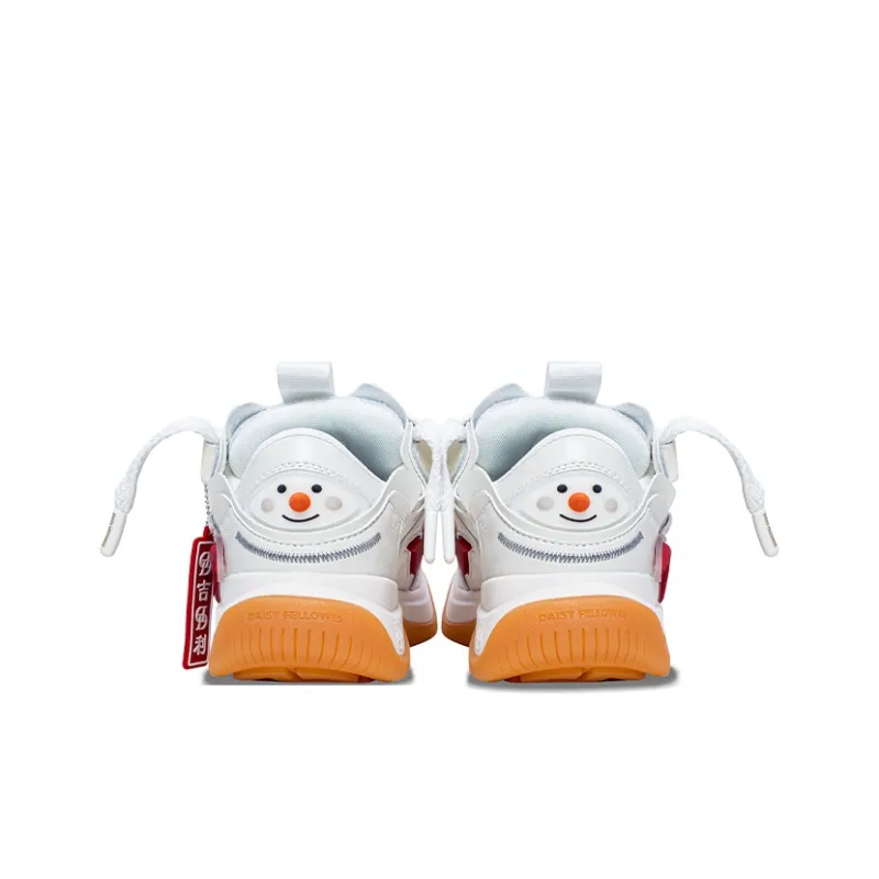 Daisy Fellowes Rocket 001 Stylish Skateboarding Shoes Unisex White-21