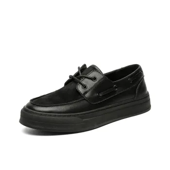 MODENGPAN Men's Casual Shoes Men Low Top