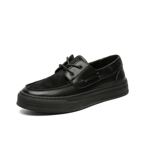 MODENGPAN Men's Casual Shoes Men Low Top