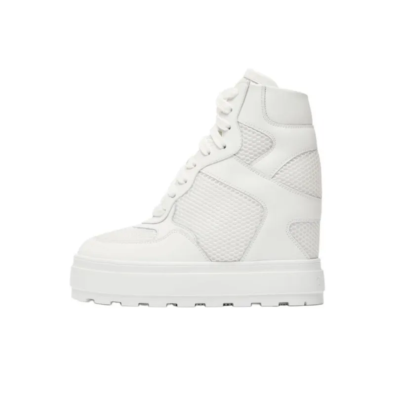 Casadei High Top Mesh Panel Sneakers Women's-0