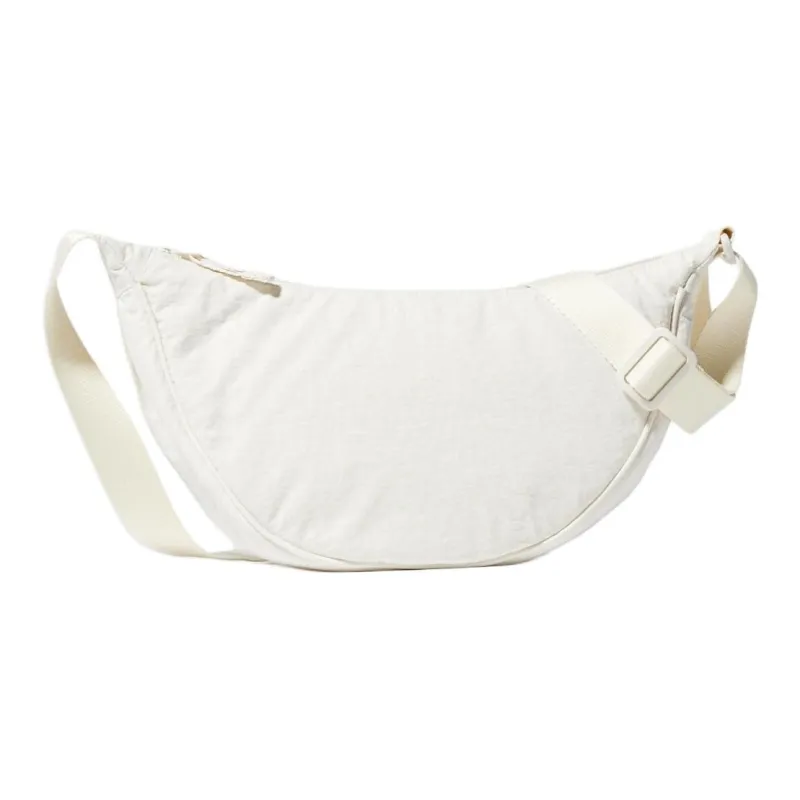 UNIQLO Polyamide Shoulder Bag, Crossbody Bag Regular Unisex Ivory-0