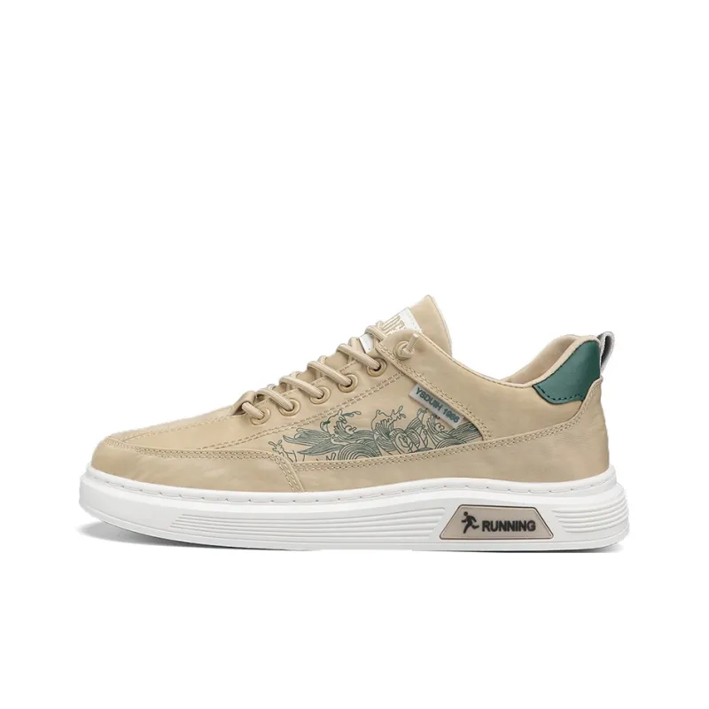 Bull Charm Low-Top Skateboard Shoes Men's-6