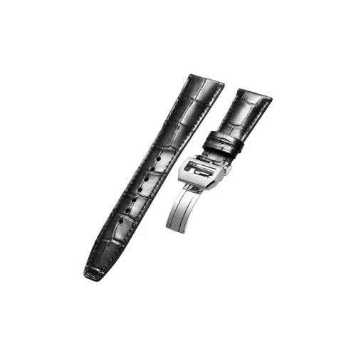 MILANQIAN M&Q IWC Compatibility Watch Band 190mm Cowhide Leather Material