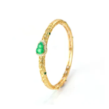 Qingjing Ice Type Bangles Women's