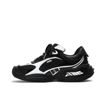 ADCDAVINCI Functional Wind Series Lightweight Anti Slip And Wear Resistant Low Top Casual Shoes Unisex Black White