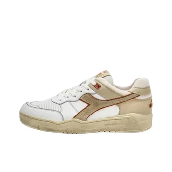 Diadora B.560 Anti Slip Wear Resistant Low Top Casual Shoes Men's White