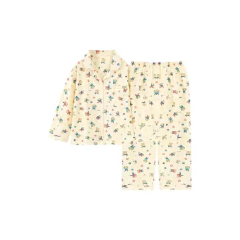 O'MESIK Pajama Set Women's Custard