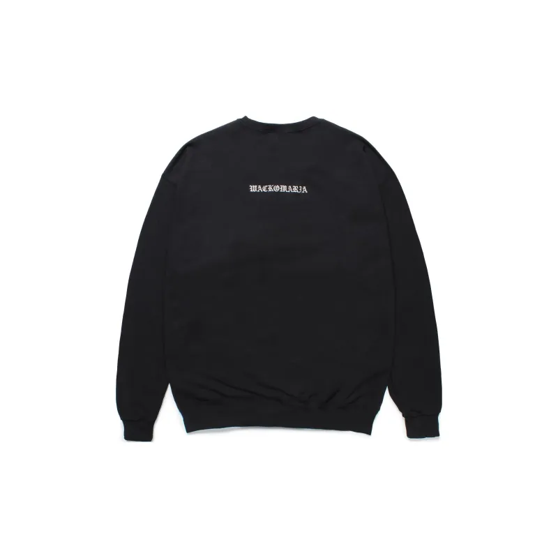 WACKO MARIA x THE DARK KNIGHT TRILOGY SS25 Sweatshirt Unisex Black-1