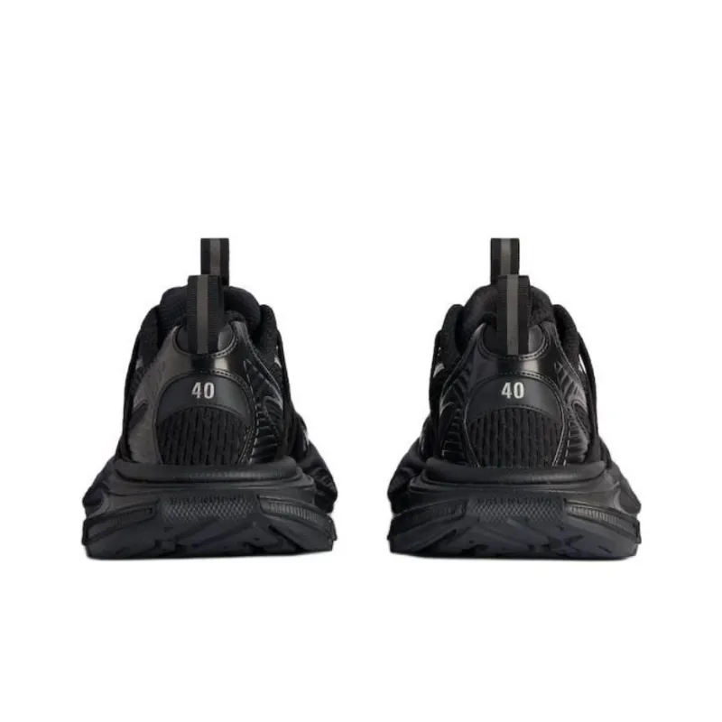 Balenciaga 3XL Low Top Chunky Sneakers Men's Black-6