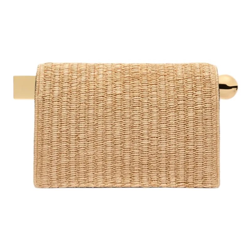 Jacquemus Polyamide Clutch Regular Women's Natural-3
