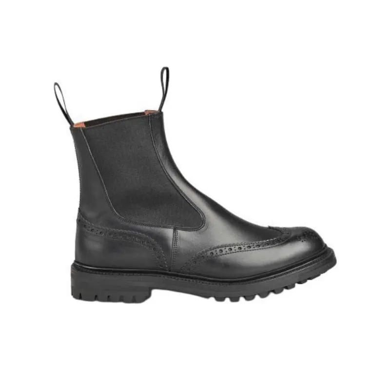 Tricker's Silvia Short Chelsea Boots Women's Black-1