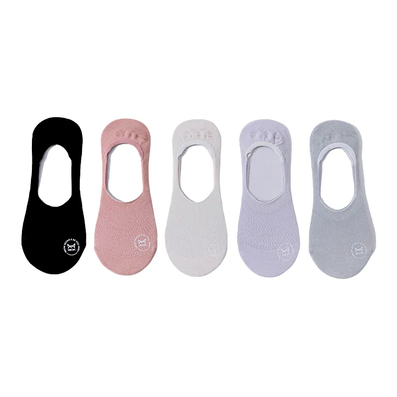 MIIOW No-Show Socks Women's 5 Pack-0